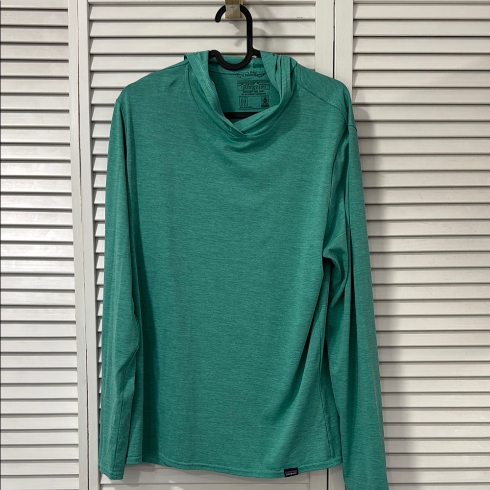 Green Long Sleeve Hoodie